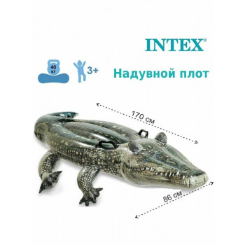 Надувная игрушка Аллигатор 170*86 см