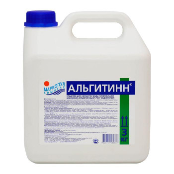 Средство для борьбы с водорослями в плавательных бассейнах.
