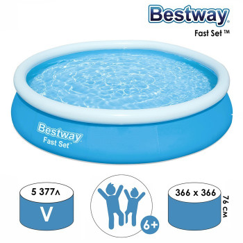 Бассейн Fast Set 366х76см
