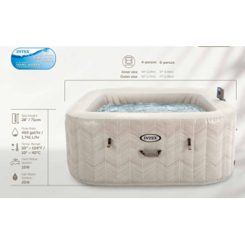 28446 SPA бассейн Chevron Deluxe 